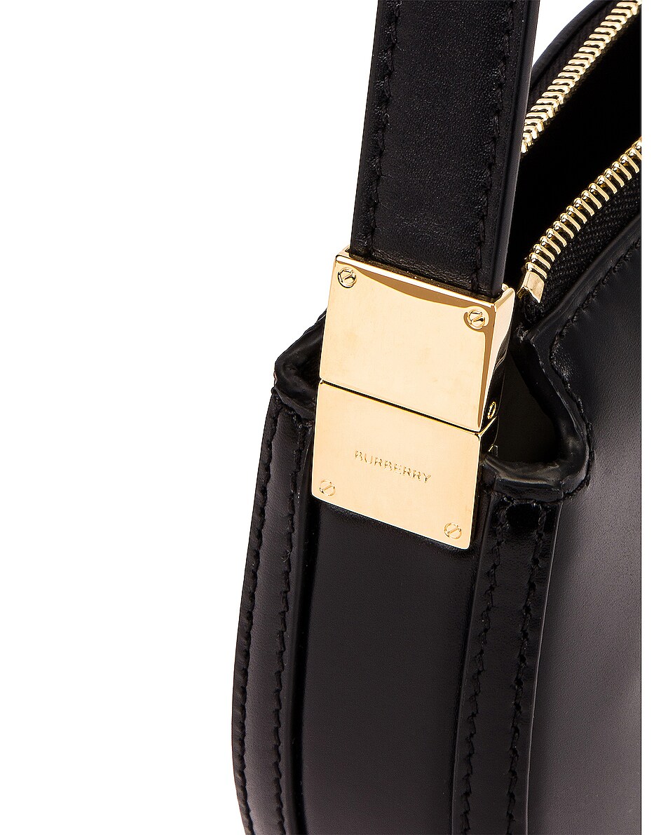 Burberry Mini Zip Olympia Bag in Black | FWRD