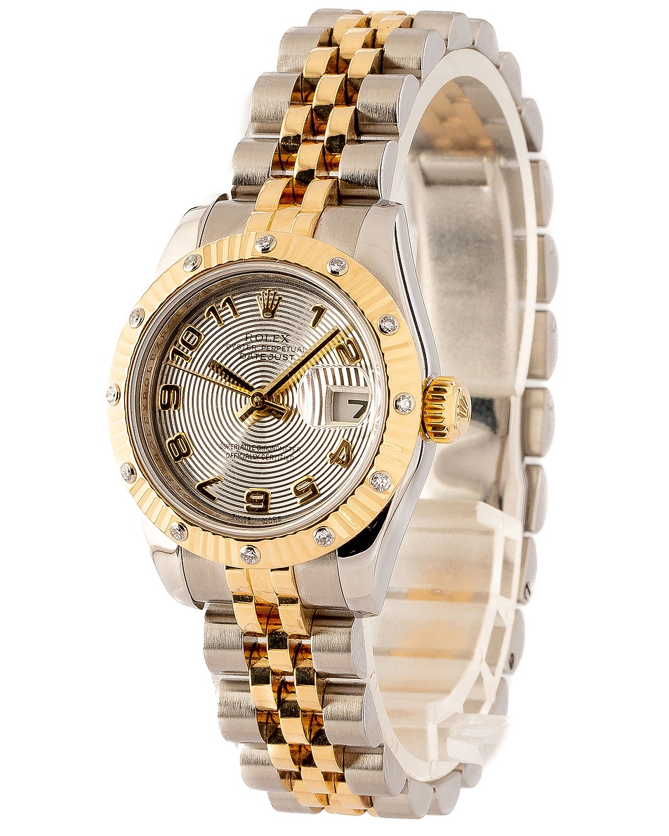 Image 1 of Bob's Watches x FWRD Renew Rolex Datejust 179313 in 18K Yellow Gold & Stainless Steel