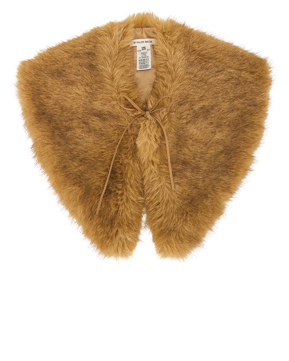 Image 1 of By Malene Birger Cowilla Collar in Tannin