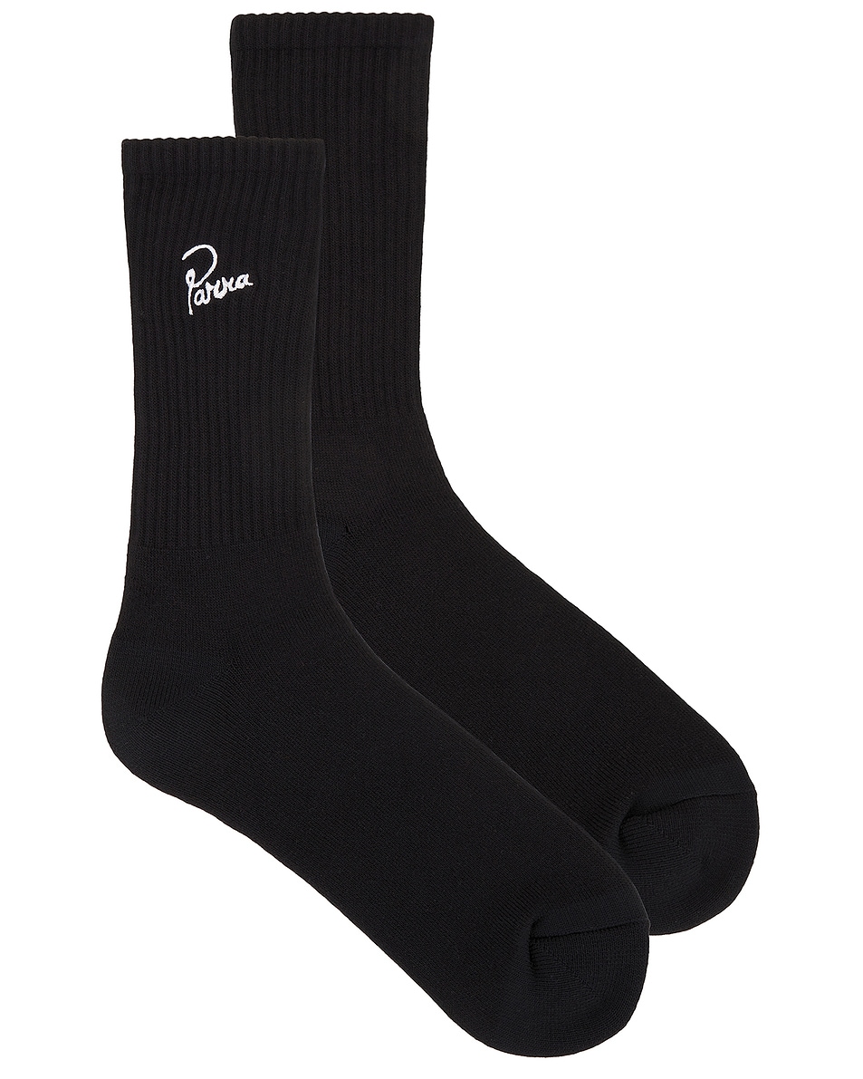 Image 1 of By Parra Signature Socks in Black