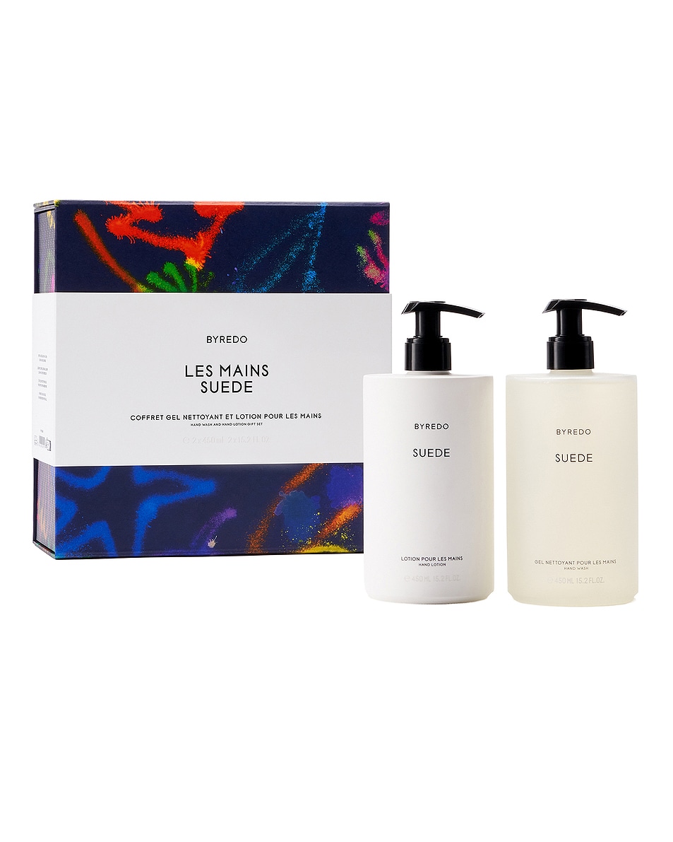 Image 1 of Byredo Suede Hand Wash & Lotion Set in 