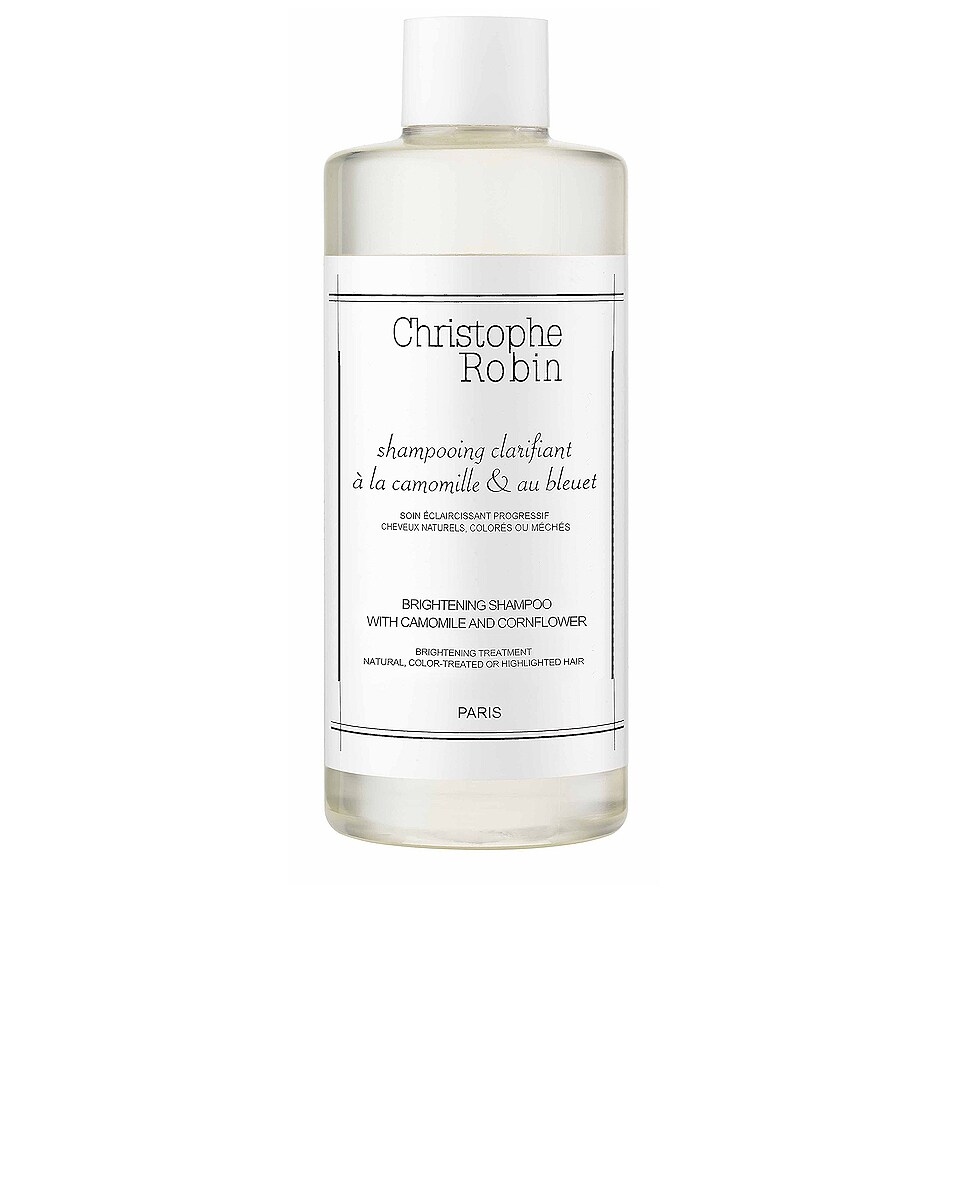 Image 1 of Christophe Robin Brightening Shampoo with Camomile and Cornflower in 