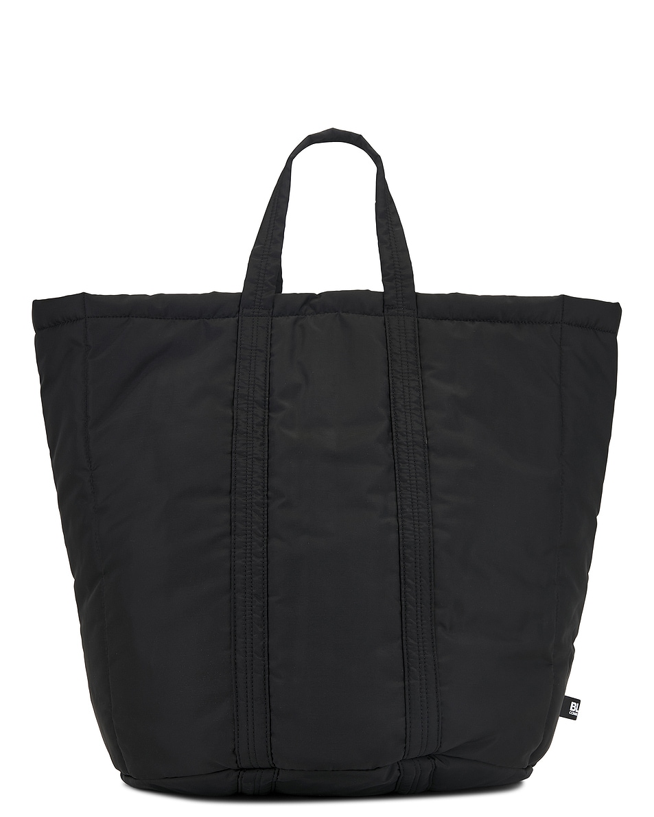 Image 1 of COMME des GARCONS BLACK Padded Nylon Tafetta Tote in Black