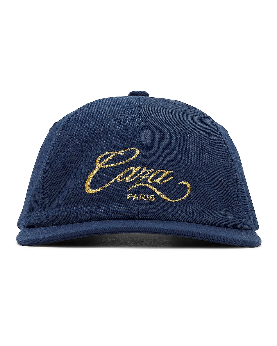 Image 1 of Casablanca Caza Embroidered Cap in Navy