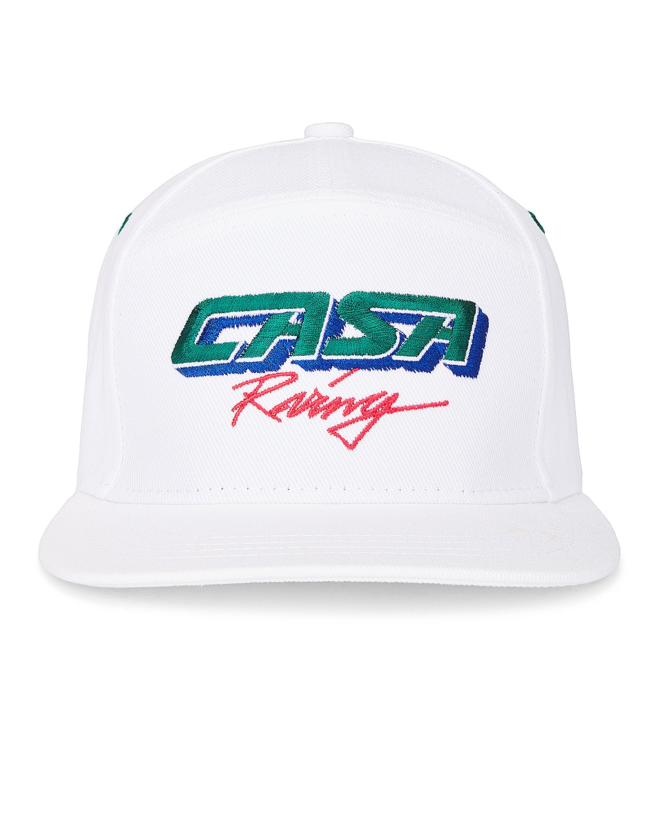 Image 1 of Casablanca Embroidered Cap in Casa Racing