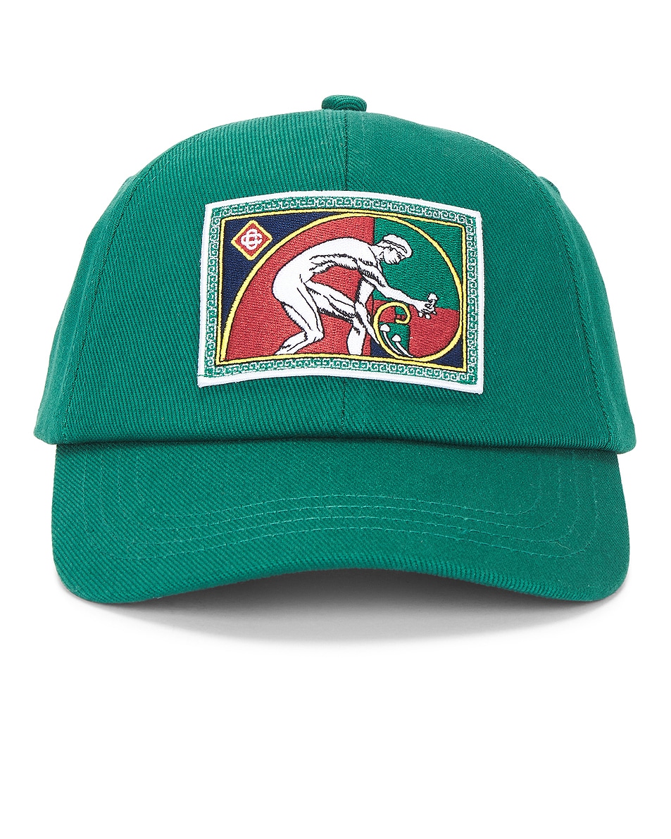 Image 1 of Casablanca Fibonacci Patch Cap in Fibonacci