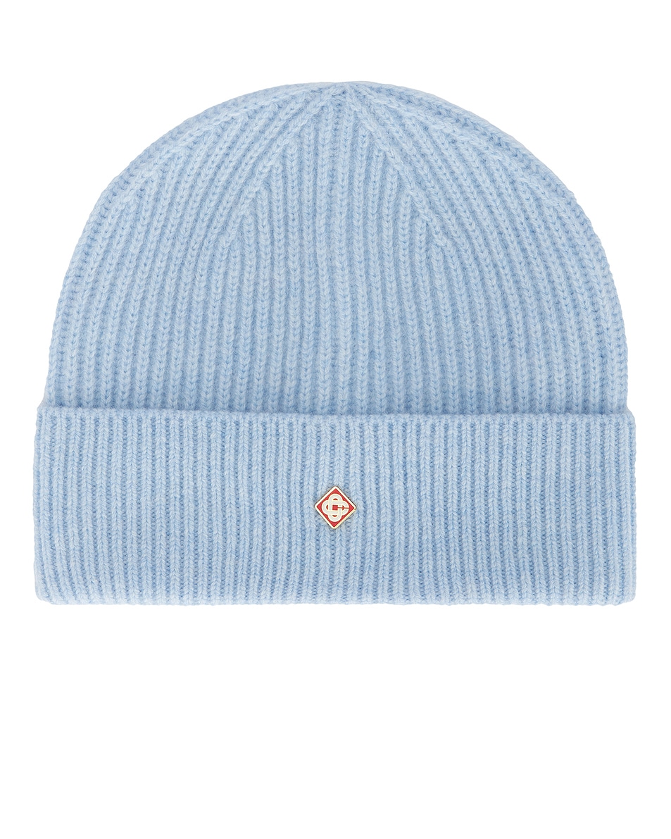Image 1 of Casablanca Wool Beanie in Blue