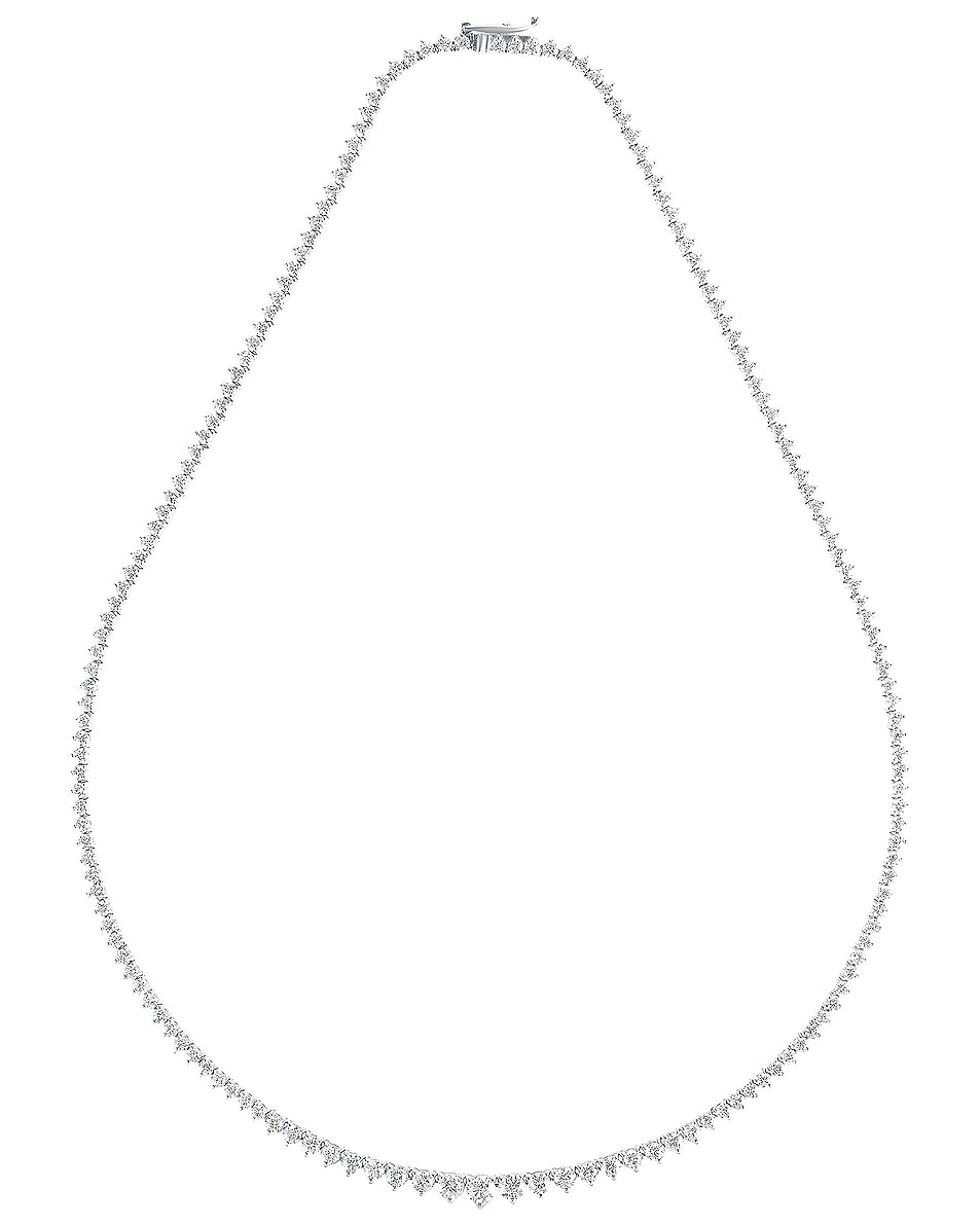 Image 1 of Carbon & Hyde Tennis Necklace in 14K White Gold