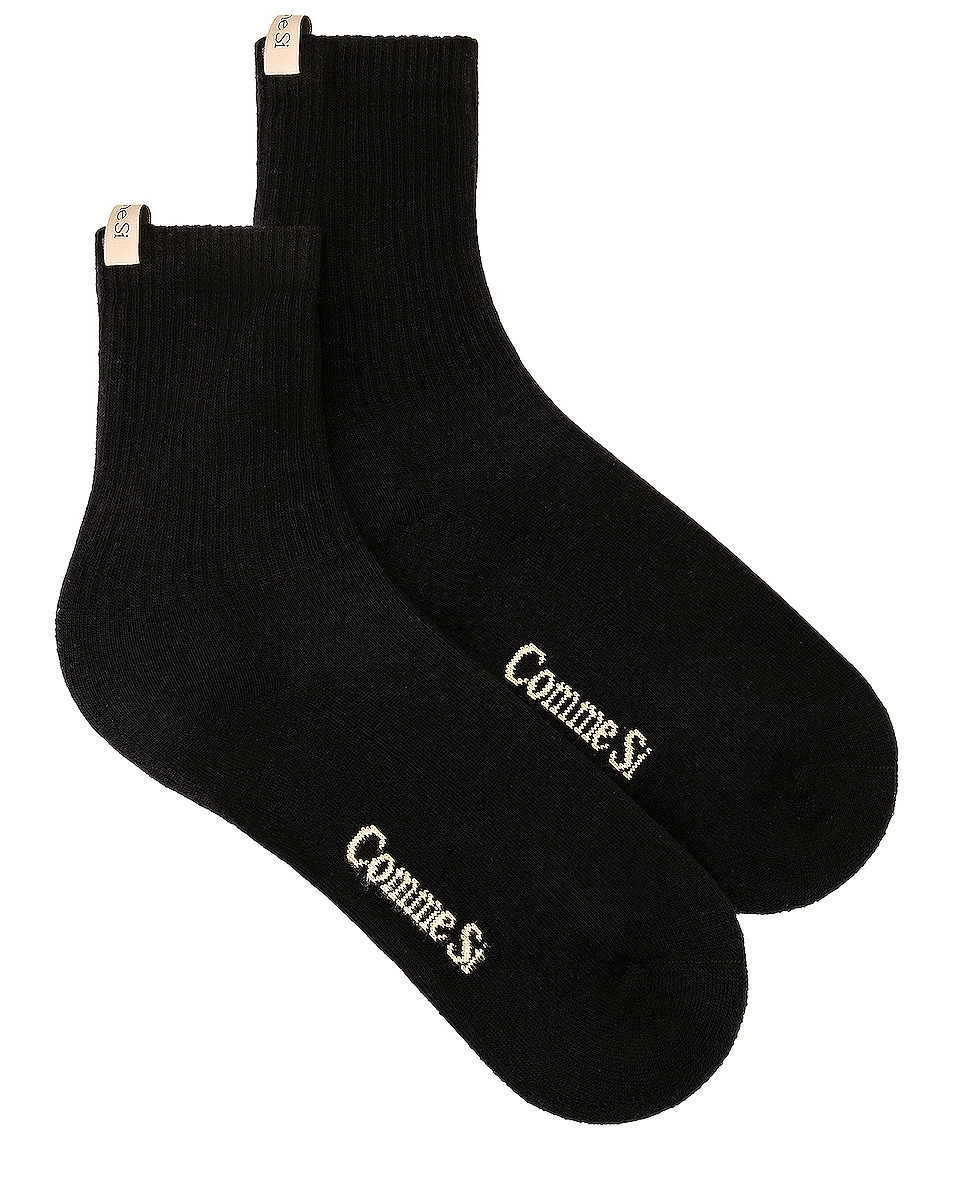 Image 1 of Comme Si The Tube Sock in Black