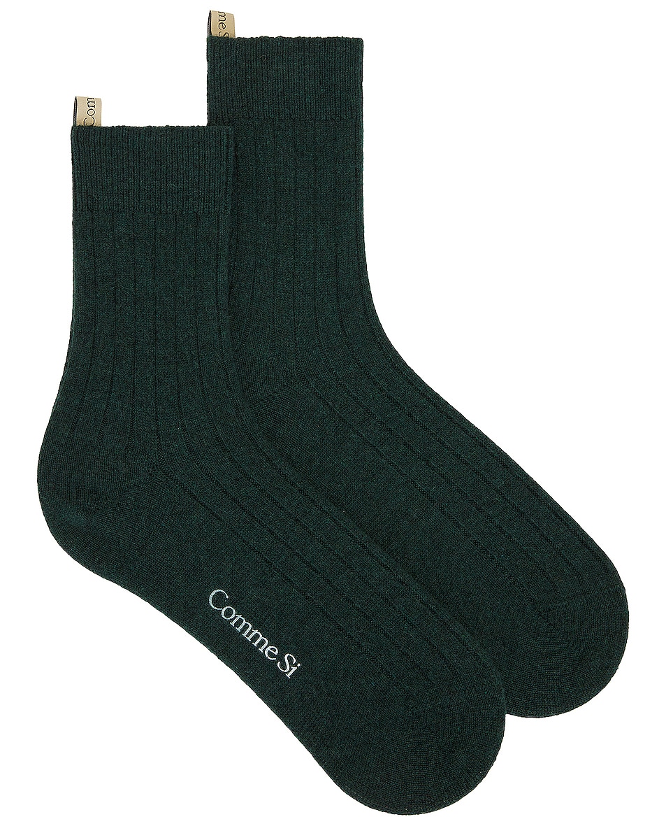 Image 1 of Comme Si The Danielle Sock in Forest