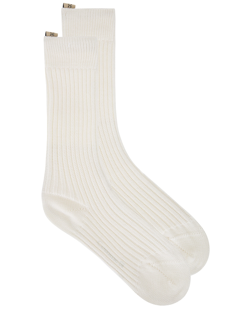Image 1 of Comme Si The Merino Chunky Sock in Cream