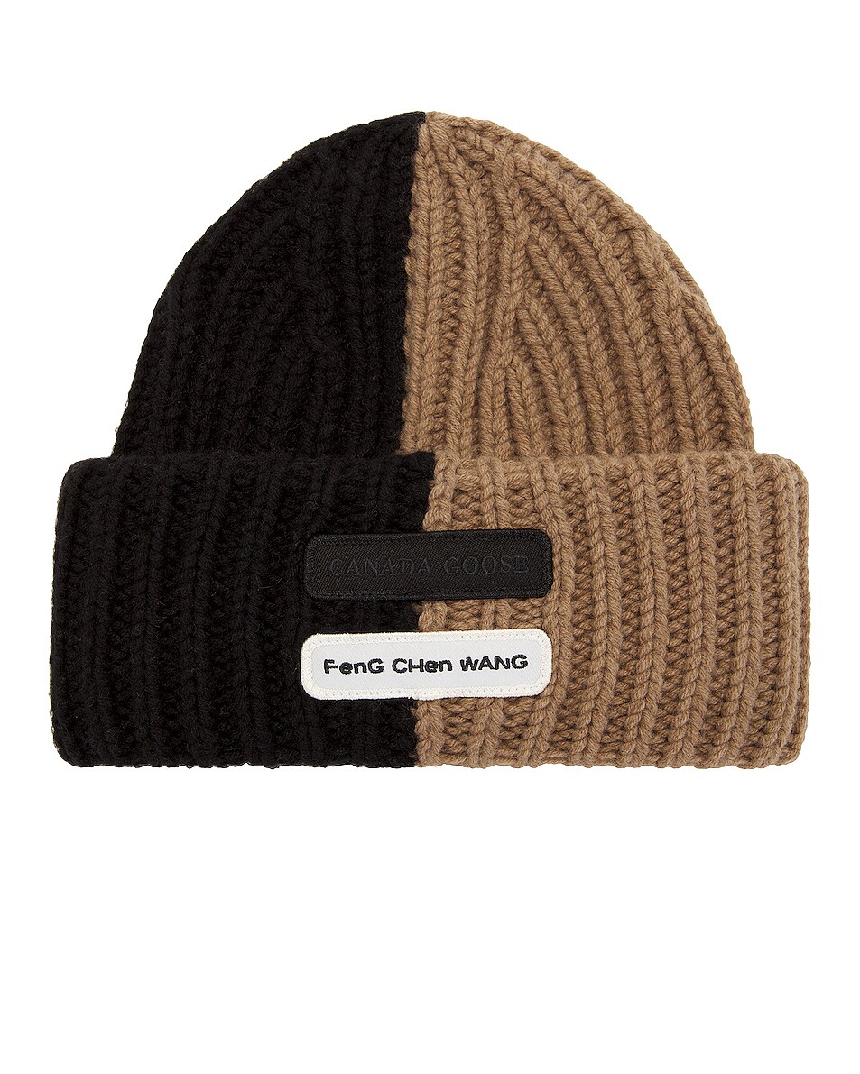 Image 1 of Canada Goose Feng Chen Wang Arctic Cashmere Toque in Riverbank Multi