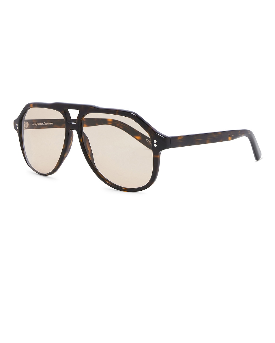 Chimi Sally Sunglasses in Terra Tortoise | FWRD
