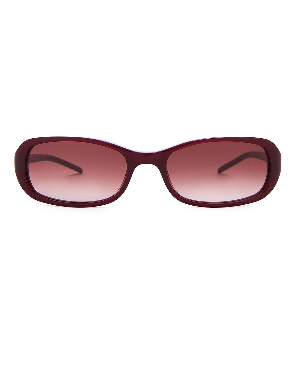 Image 1 of Chimi Code Sunglasses in Dark Red & Gradient Red