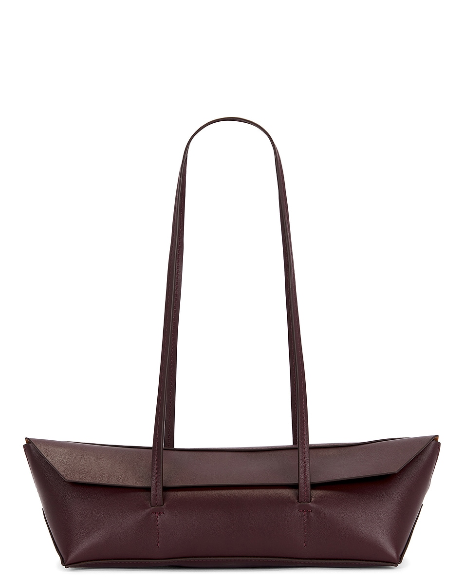 Image 1 of Christopher Esber Gondola Mini Tote Bag in Maroon