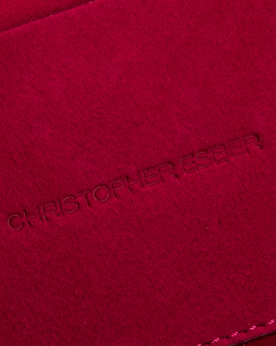 Image 6 of Christopher Esber Agnes Hobo Bag in Maroon