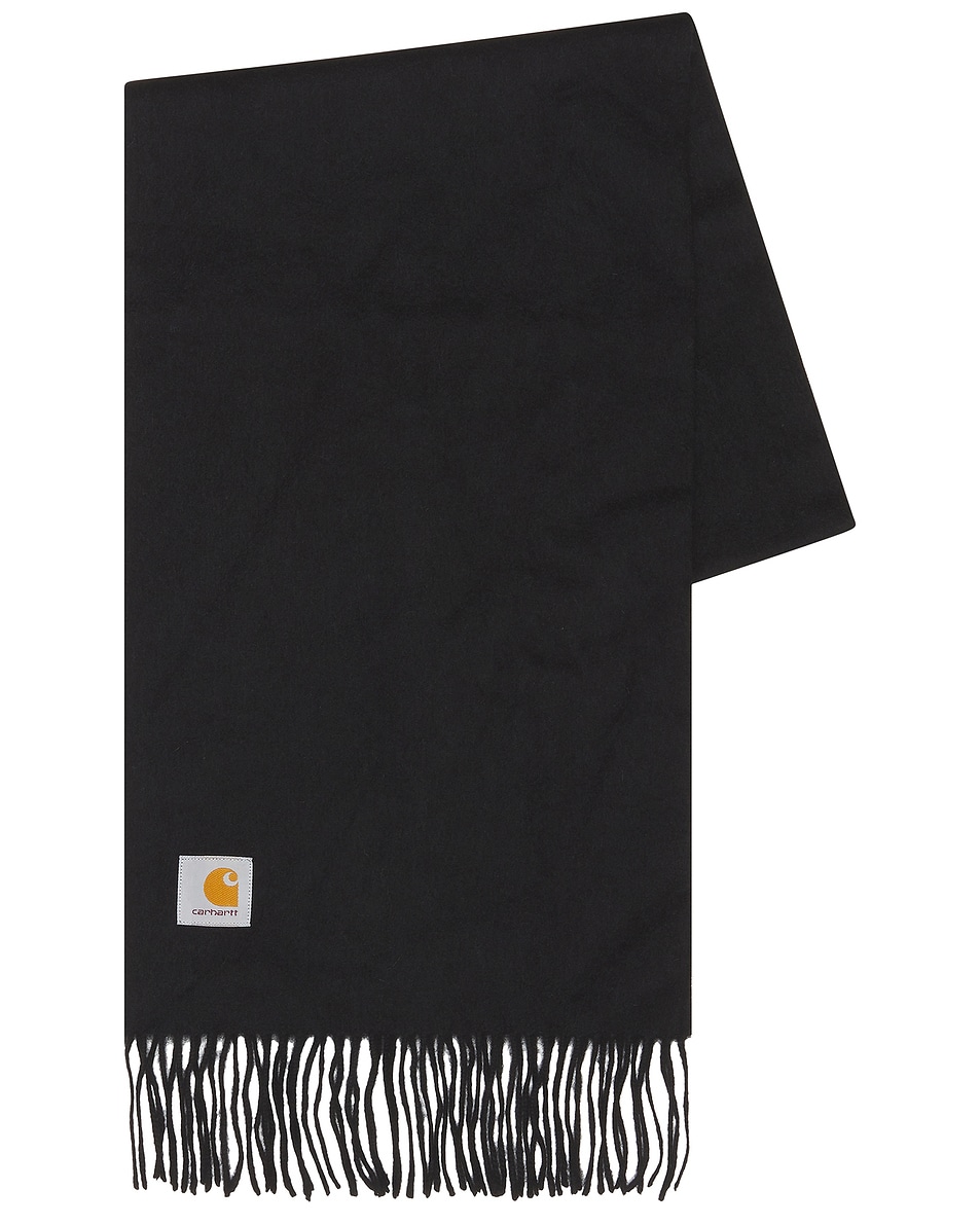 Image 1 of Carhartt WIP Clan Scarf in Black