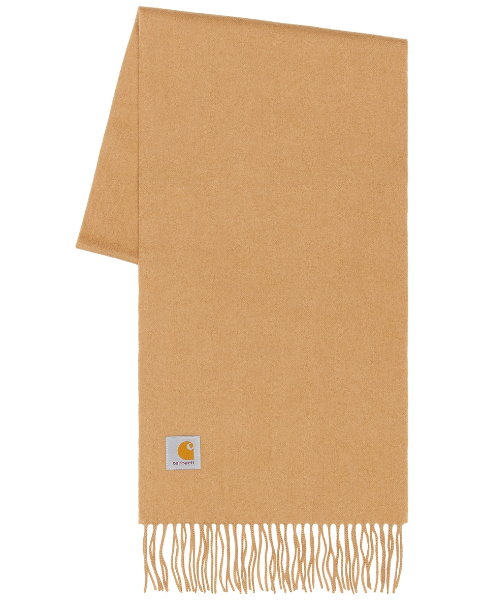 Image 1 of Carhartt WIP Clan Scarf in Peanut