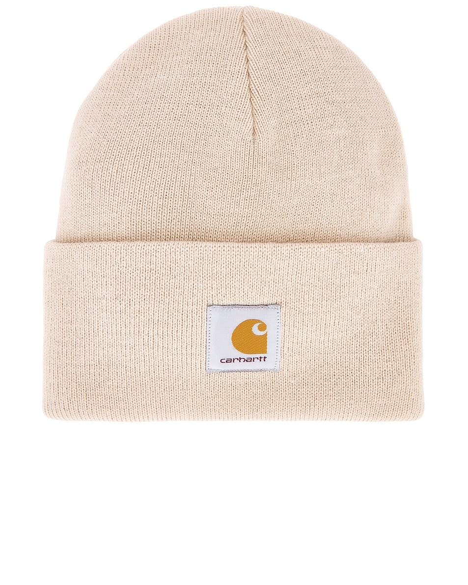 Image 1 of Carhartt WIP Acrylic Watch Hat in Fleur De Sel