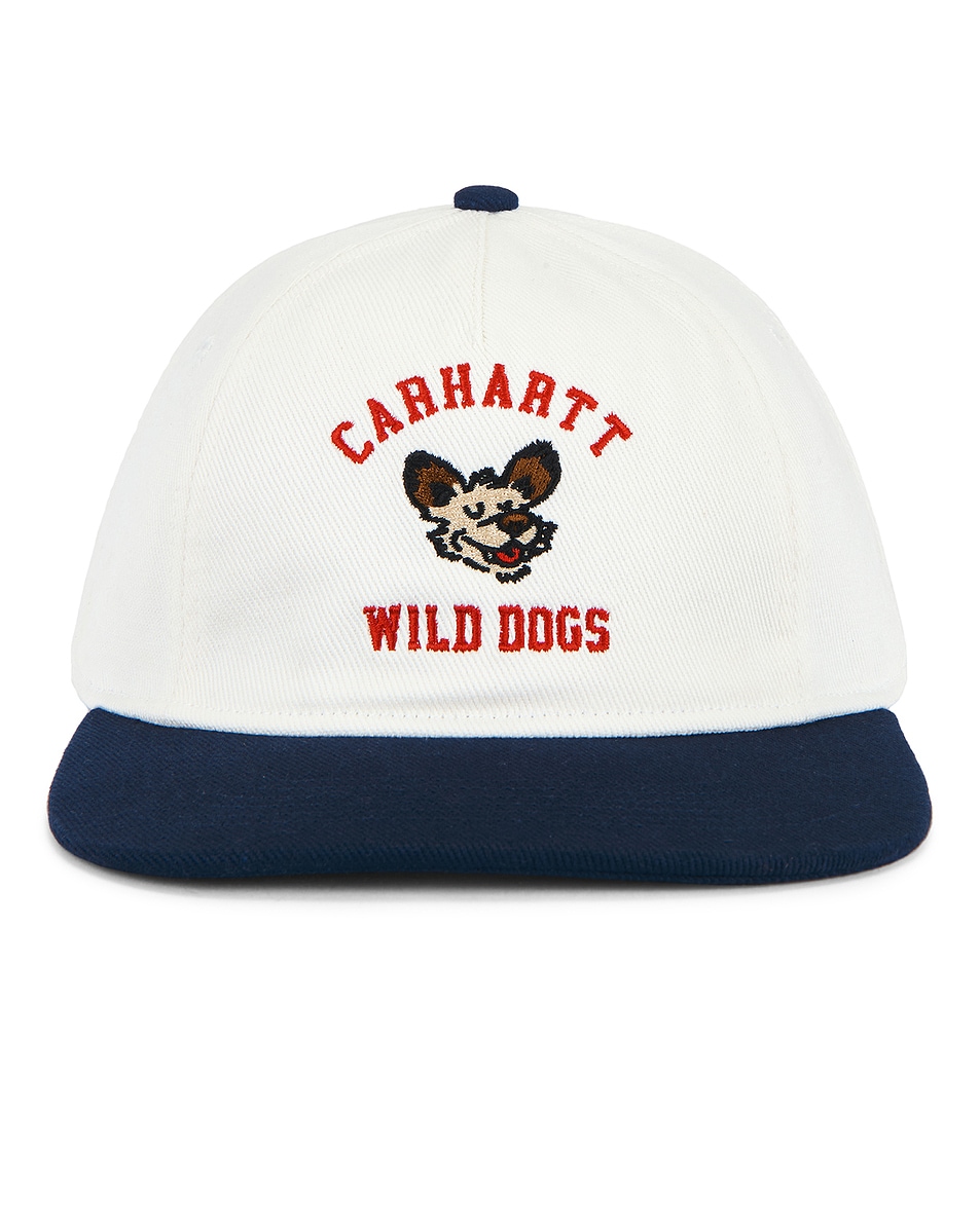 Image 1 of Carhartt WIP Wild Dog Hat in Wax
