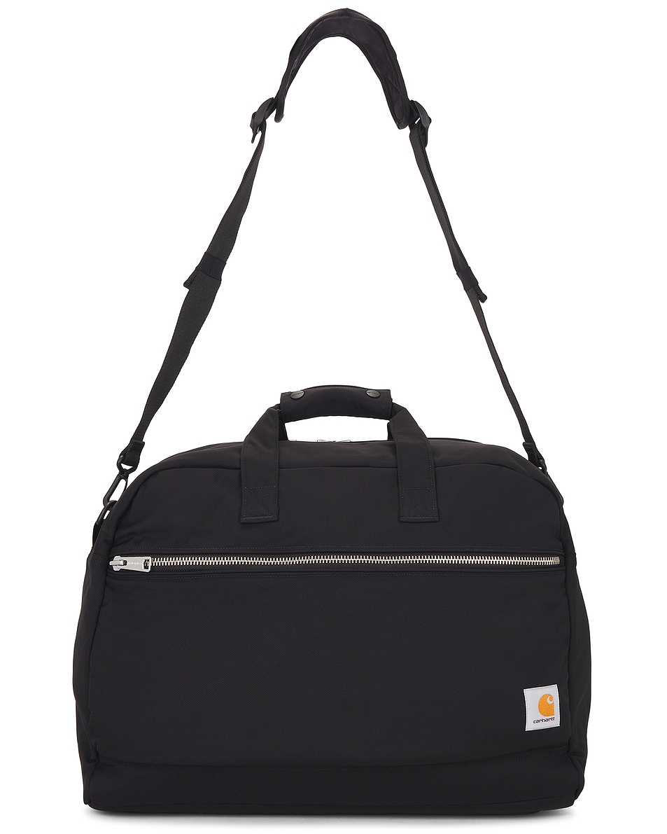 Image 1 of Carhartt WIP Leroy Weekend Bag in Black