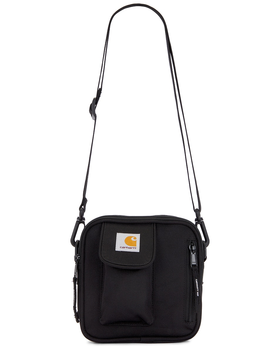 Image 1 of Carhartt WIP Small Essentials Bag in Black