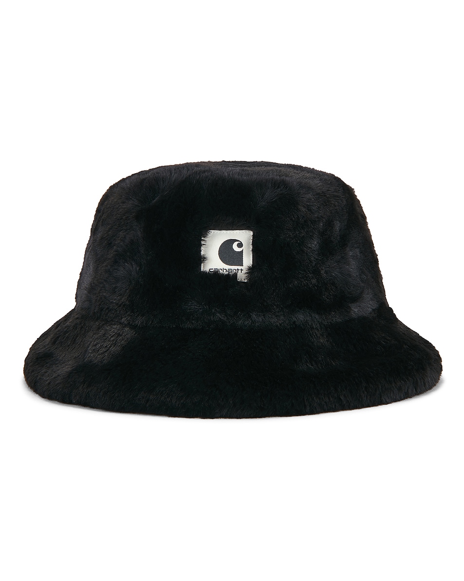 Image 1 of Carhartt WIP Olney Bucket Hat in Black