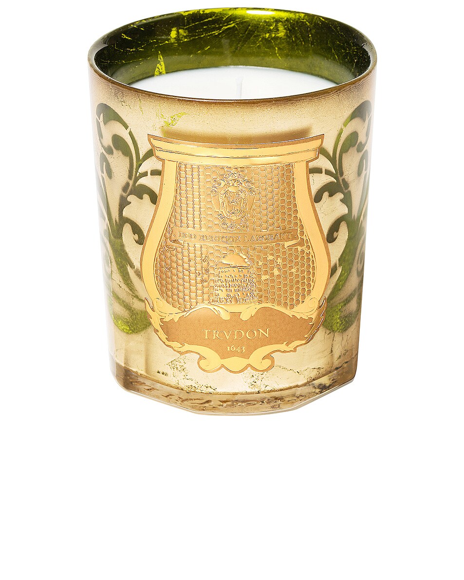 Image 1 of Trudon Gabriel Scented Classic Candle in Gold & Emerald Green