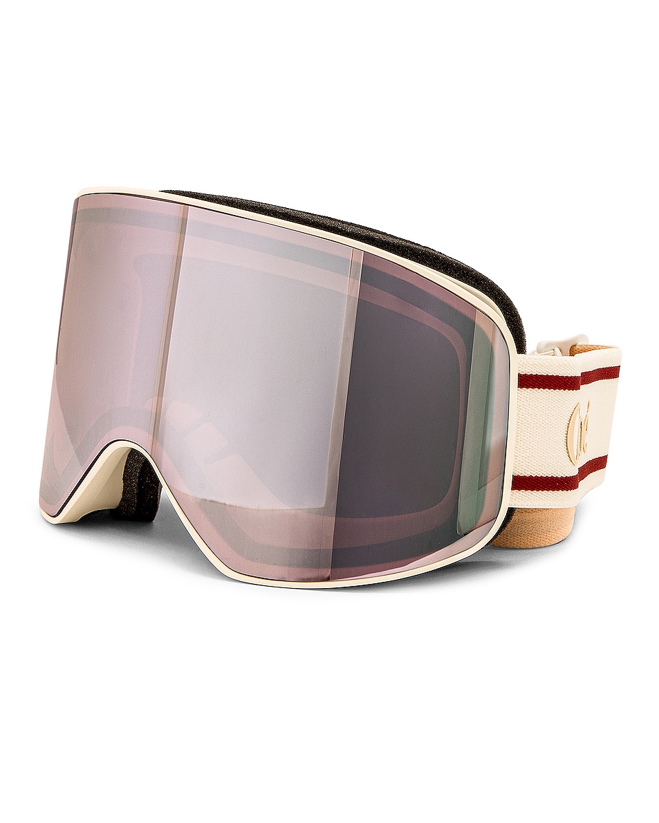 Image 1 of Chloe Cassidy Ski Goggle in Matte Solid White