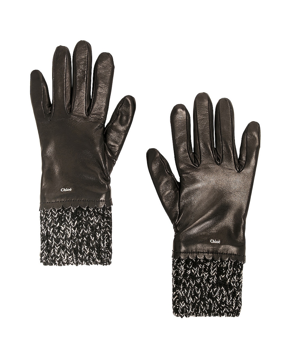 Image 1 of Chloe Jamie Gloves in Black