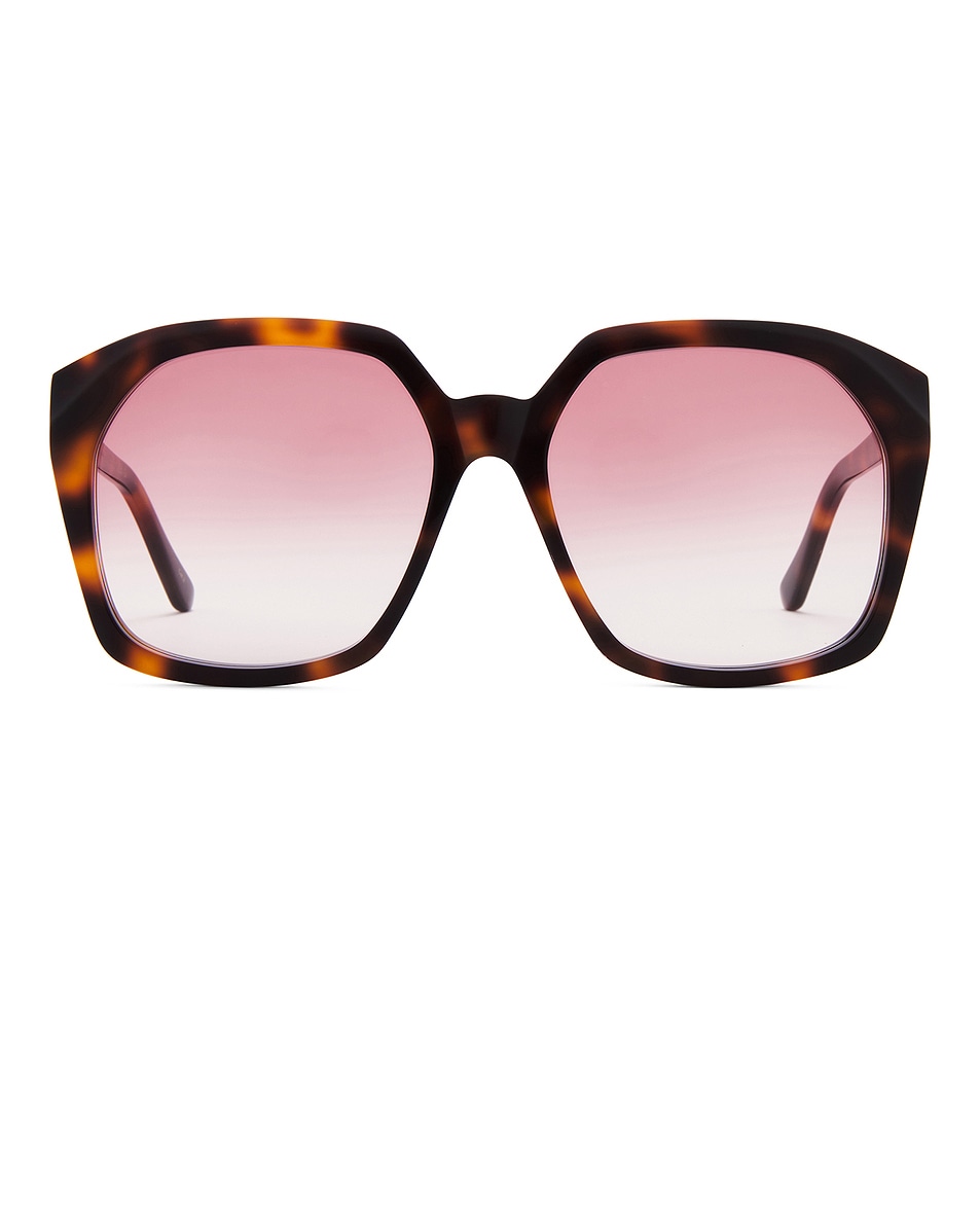 Image 1 of Chloe Salome Sunglasses in Havana & Red