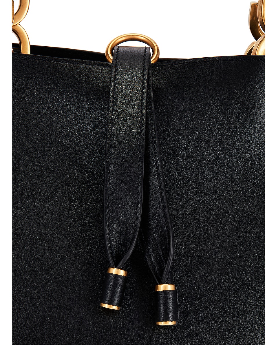 Chloe Marcie Tote Bag in Black | FWRD