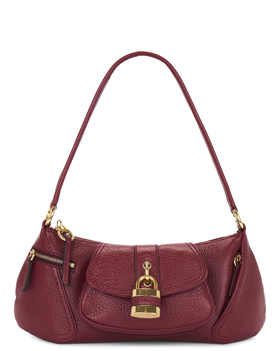 Image 1 of Chloe The 99 Shoulder Bag in Brunet Red