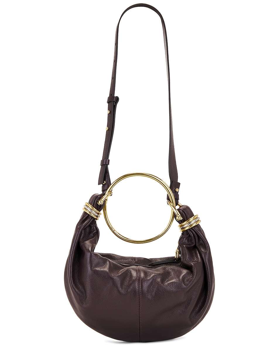 Image 1 of Chloe Bracelet Bag in Deep Violine