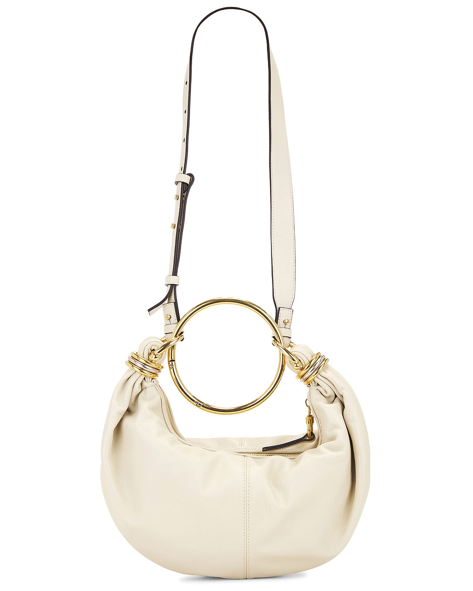 Image 1 of Chloe Bracelet Bag in Vegetal Beige