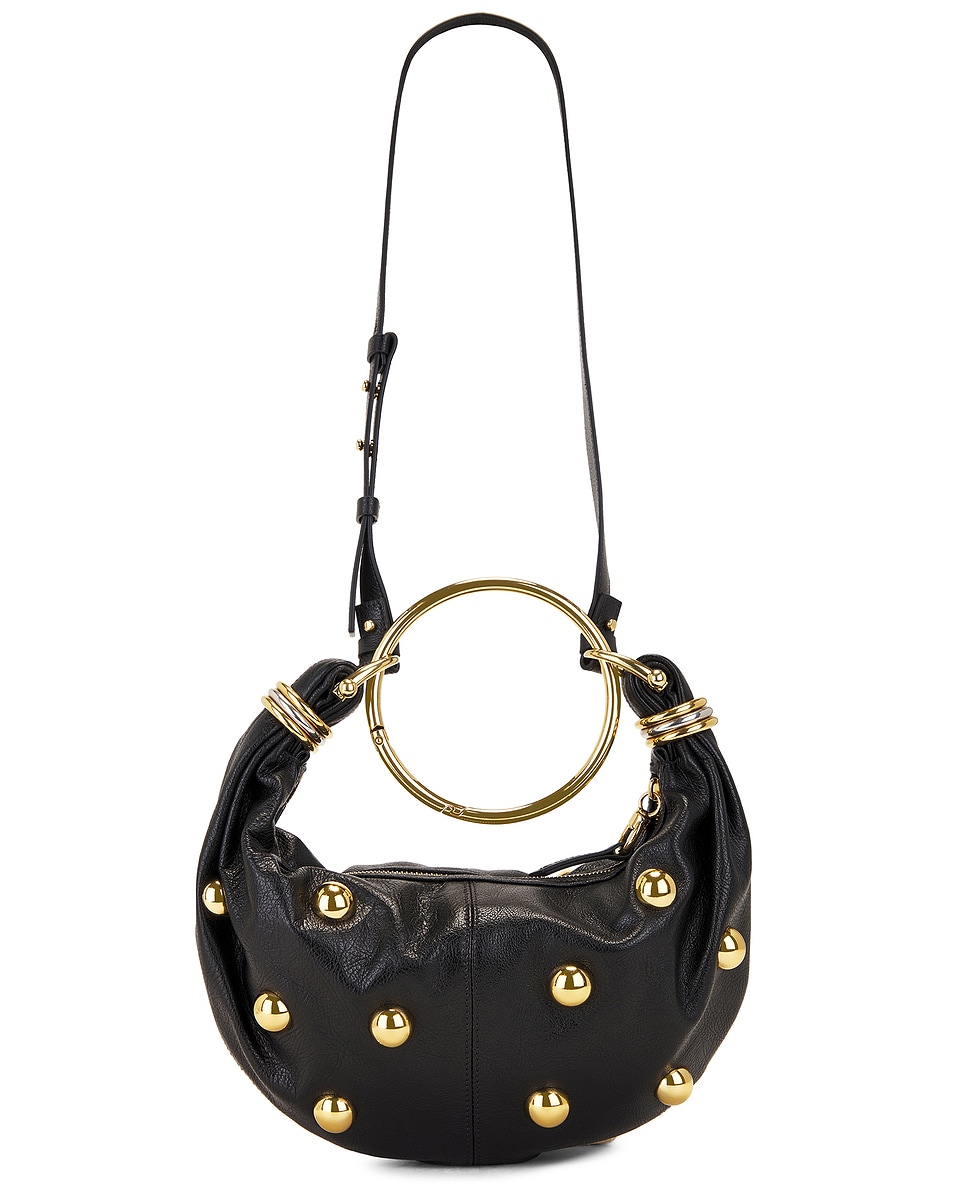 Image 1 of Chloe Bracelet Bag in Black