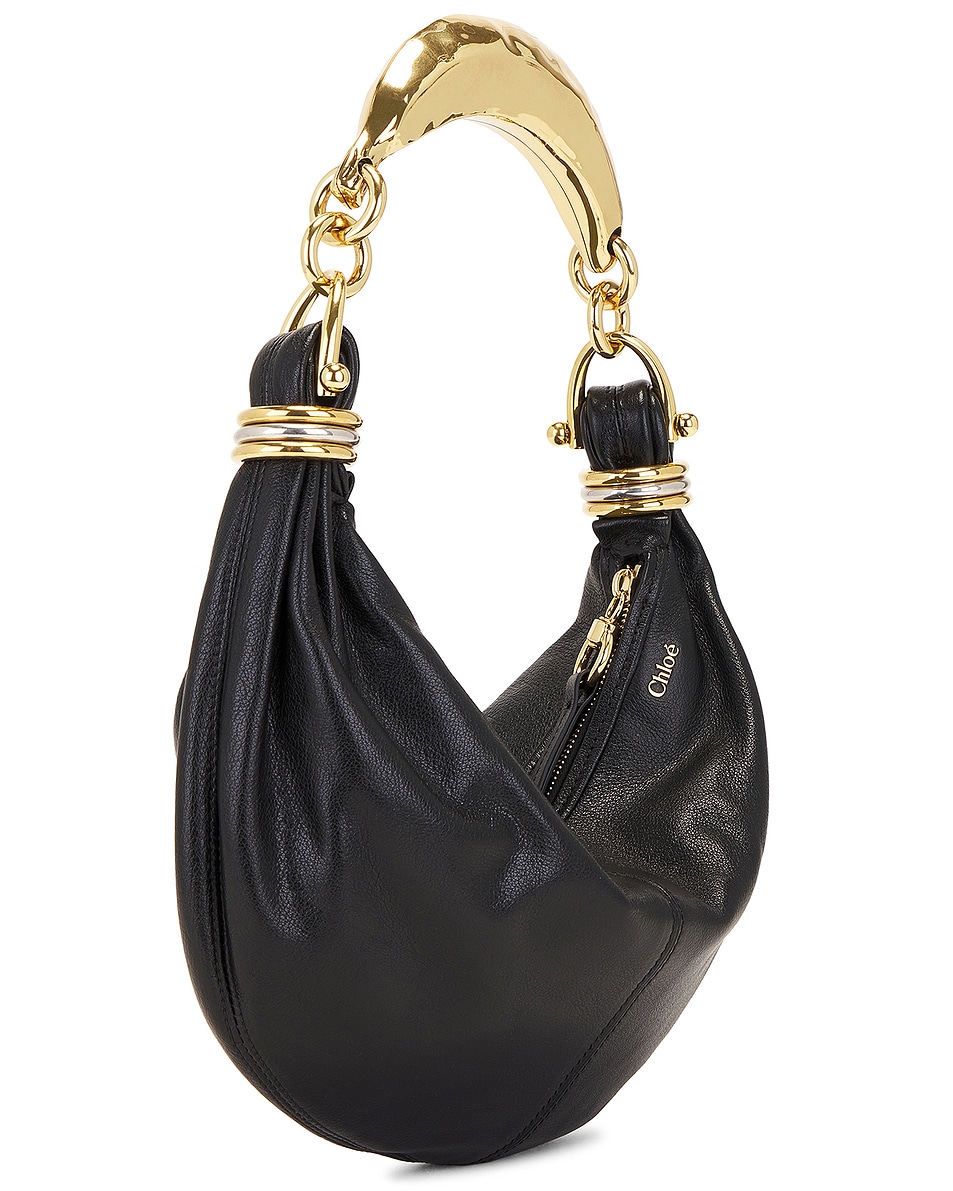 Chloe Banana Bracelet Bag in Black FWRD