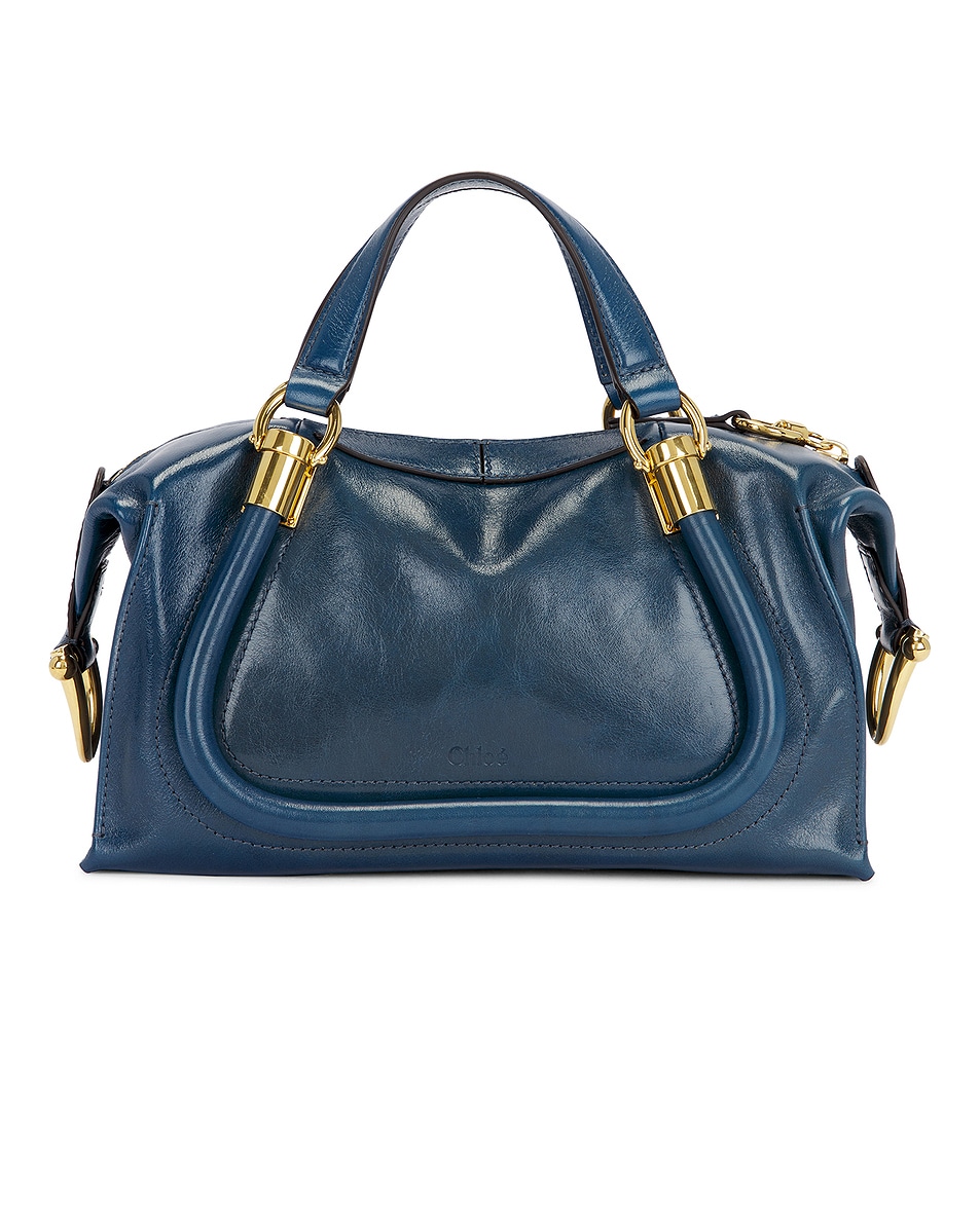 Image 1 of Chloe Paraty 24 Bag in Tapestry Blue