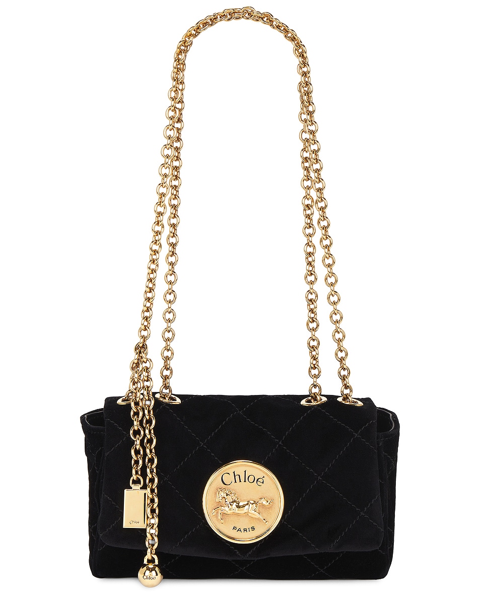 Image 1 of Chloe Heritage Bag in Black