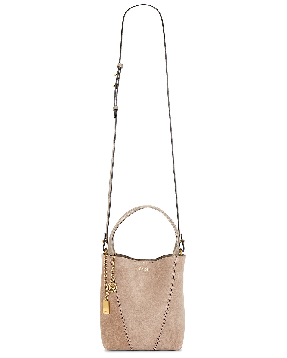 Image 1 of Chloe Chloe Spin Suede Bag in Motty Grey