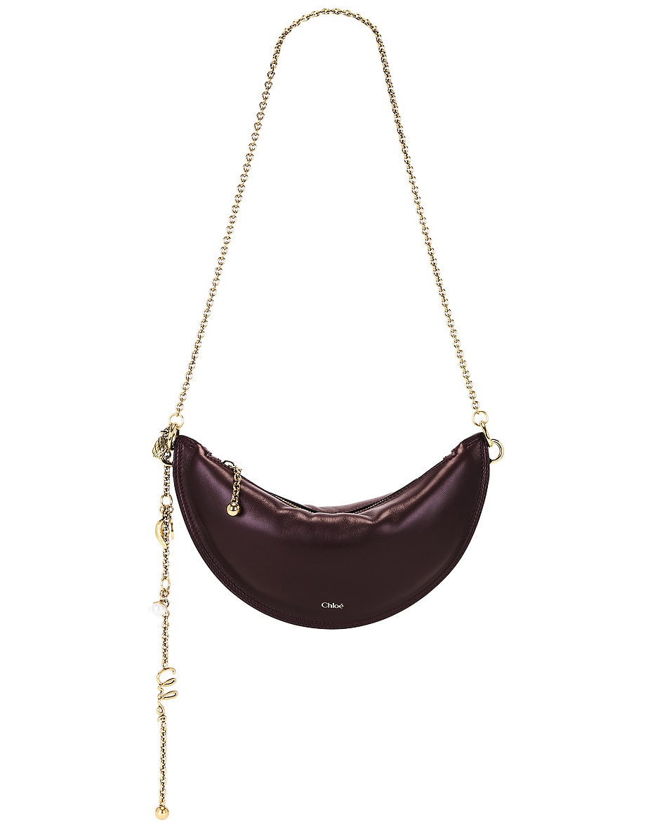 Image 1 of Chloe Icons Shoulder Bag in Grenat