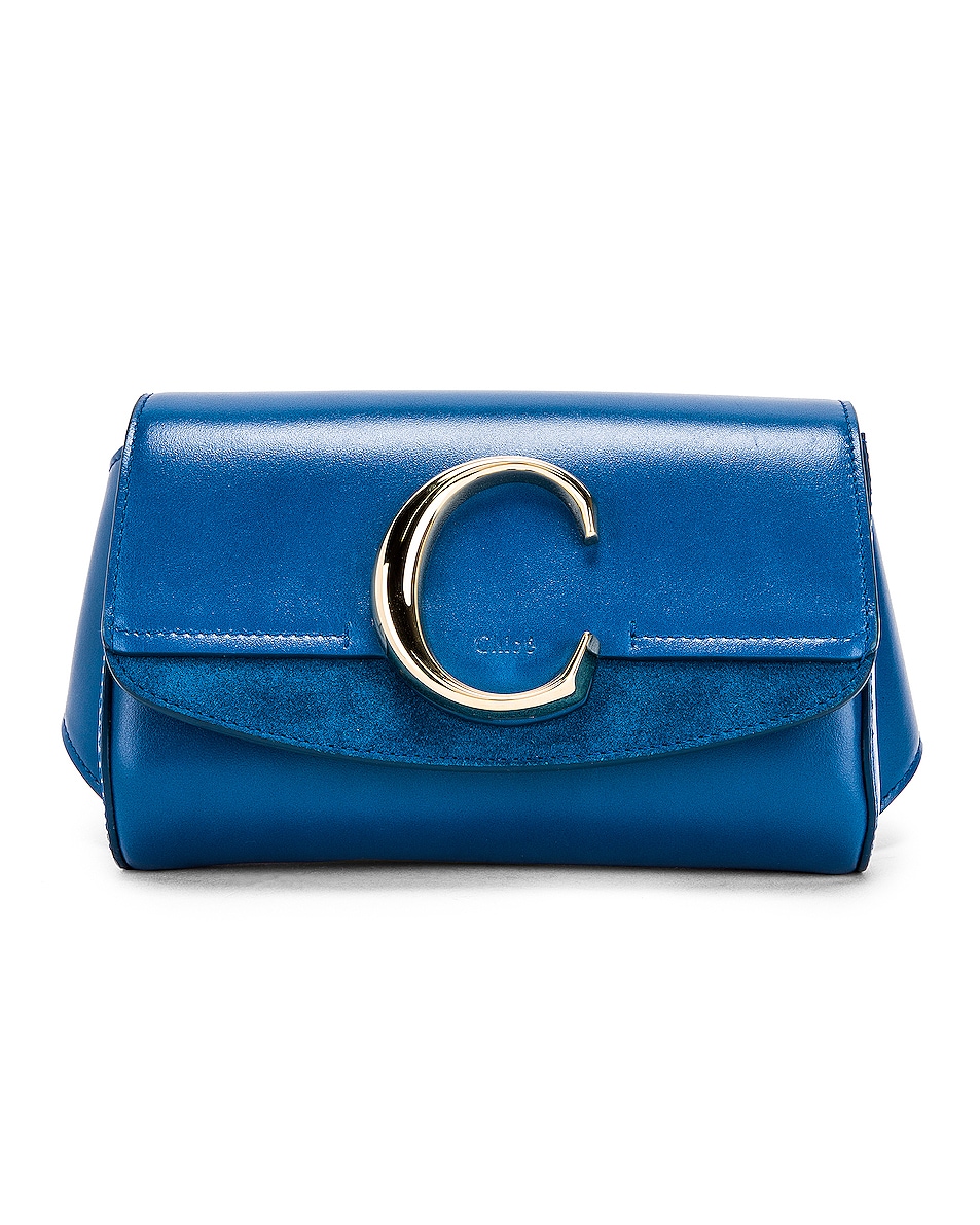 Image 1 of Chloe C Belt Bag in Smoky Blue