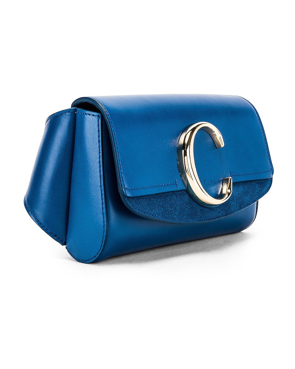 Image 3 of Chloe C Belt Bag in Smoky Blue