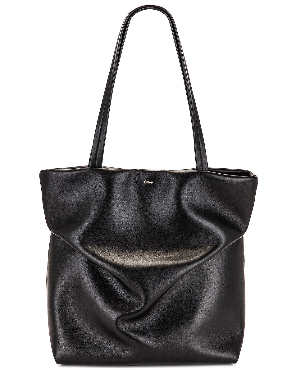 Image 1 of Chloe Judy Tote Bag in Black
