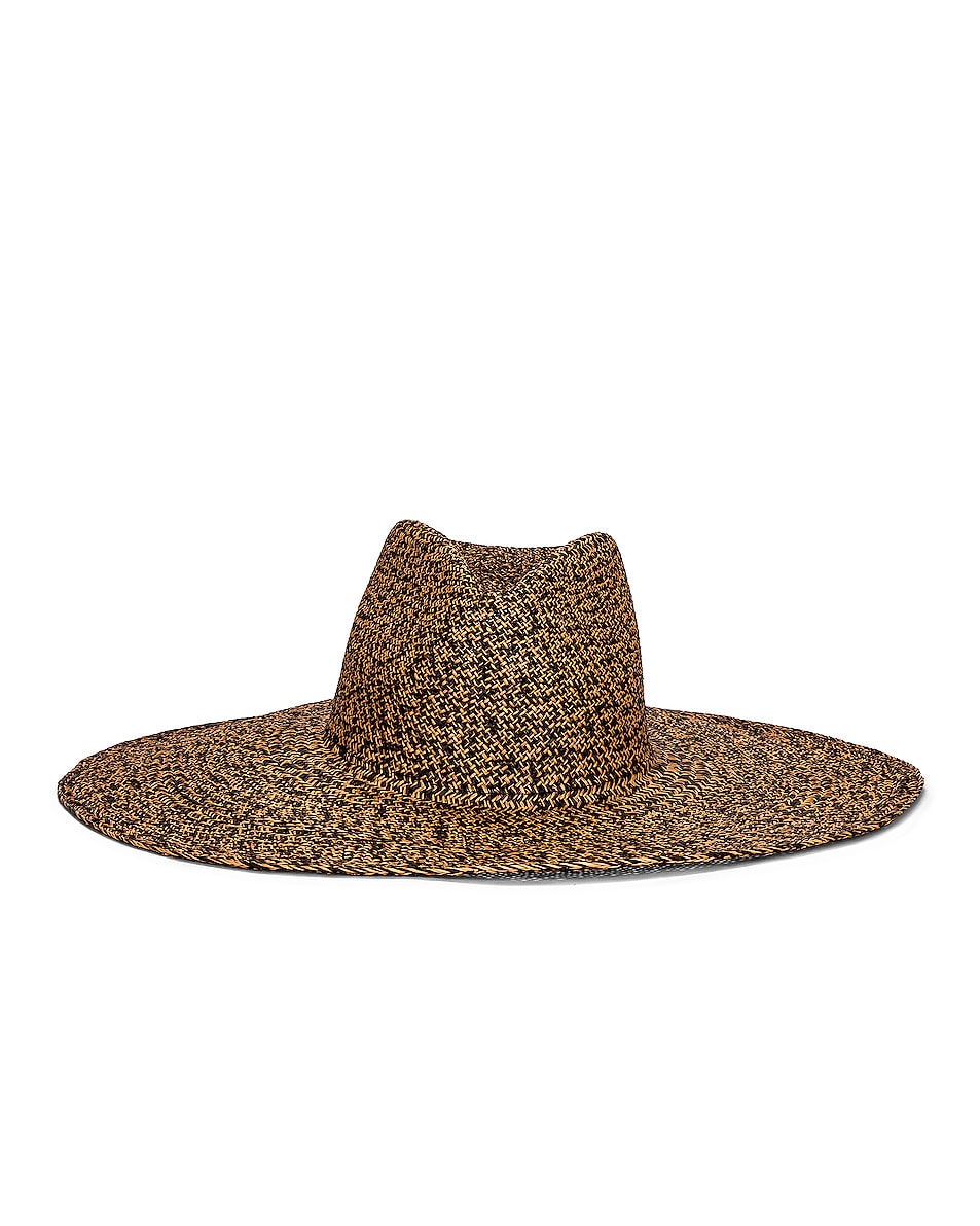 Image 1 of Clyde Caro Hat in Brown Melange