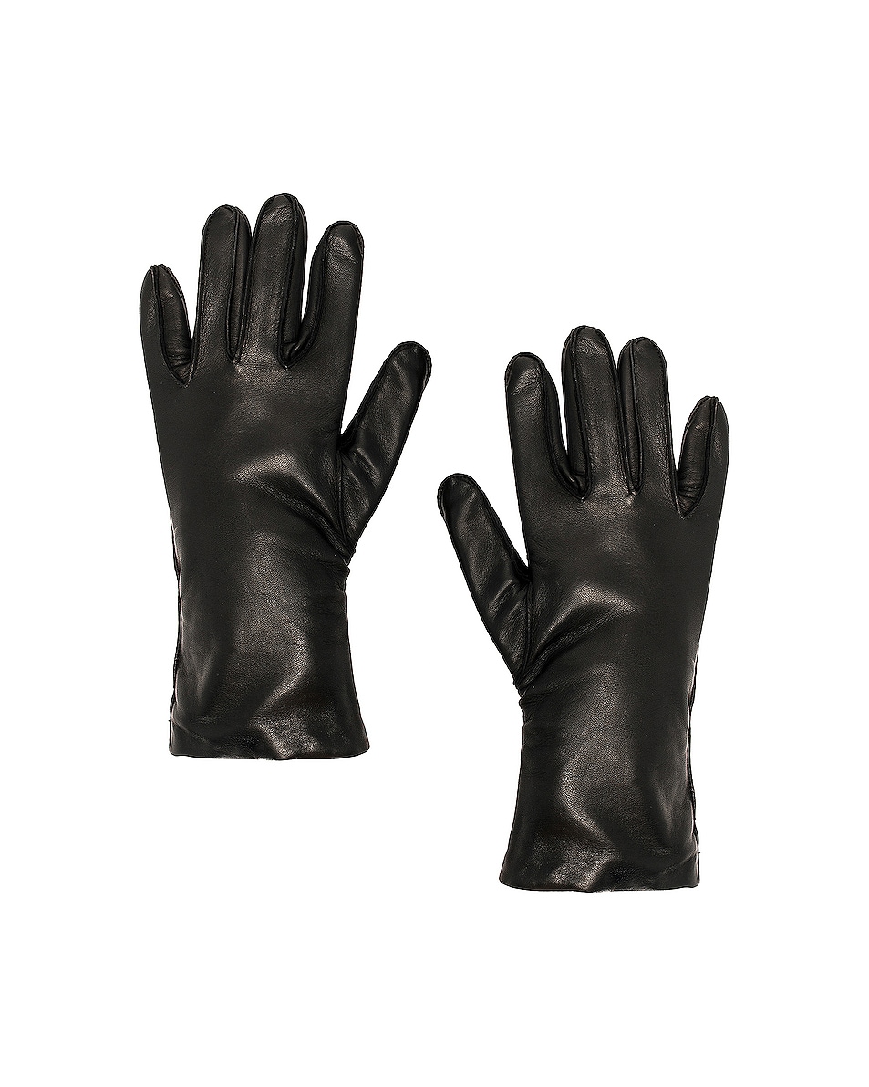 Image 1 of Clyde Undone Seam Classic Gloves in Black