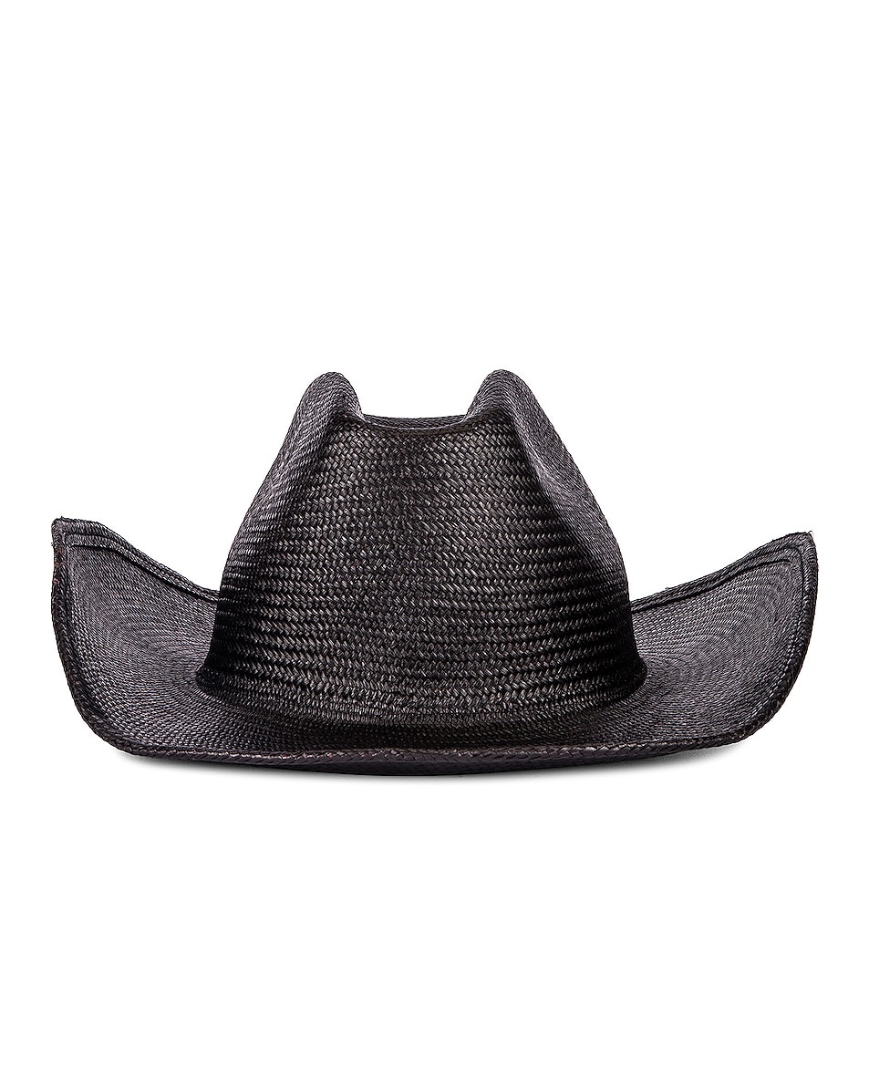 Image 1 of Clyde Cowboy Hat in Black