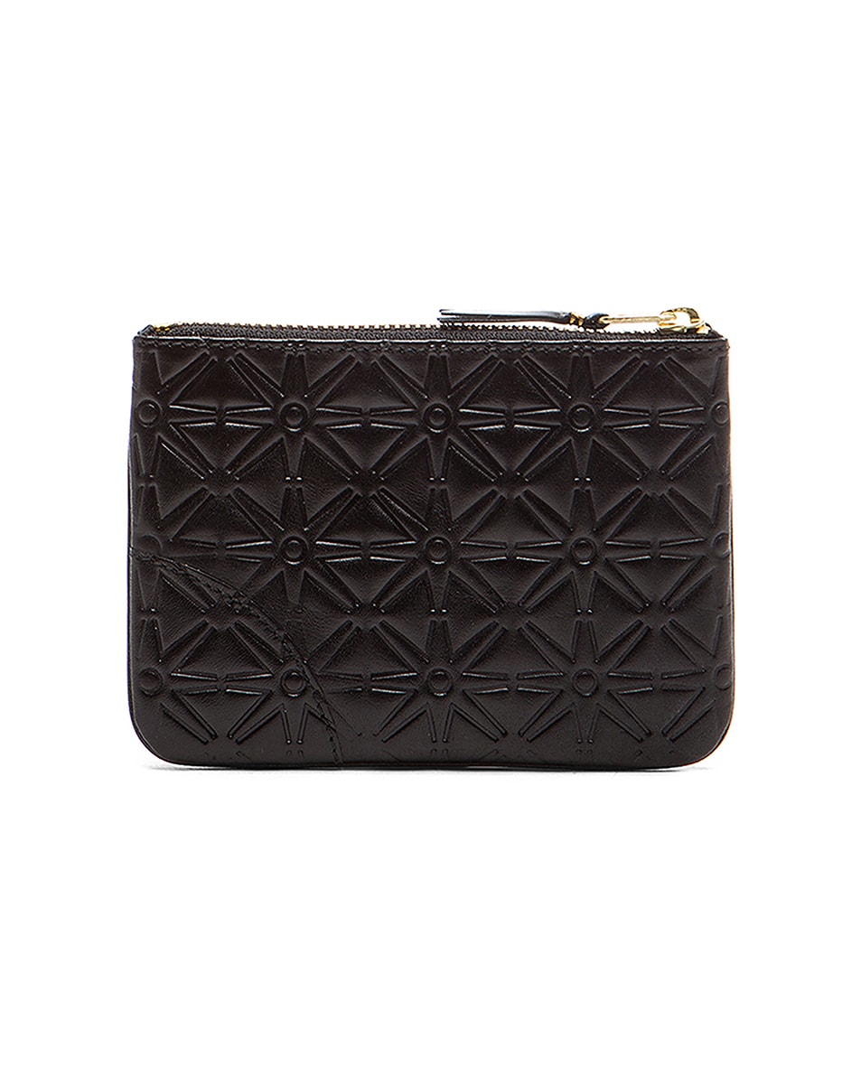 Small Star Embossed Pouch - Thumbnail 3