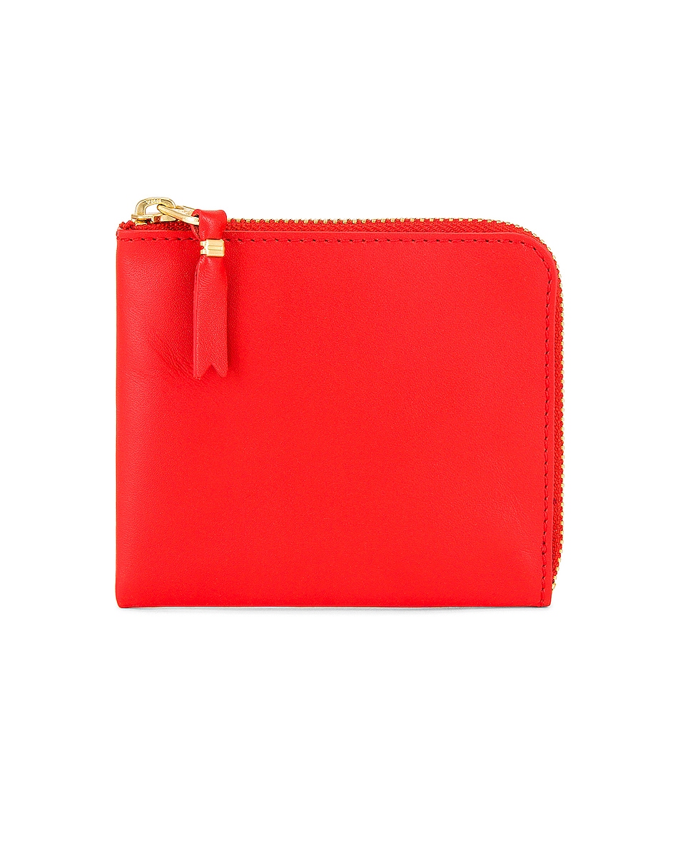 Image 1 of COMME des GARCONS Classic Leather Zip Wallet in Orange