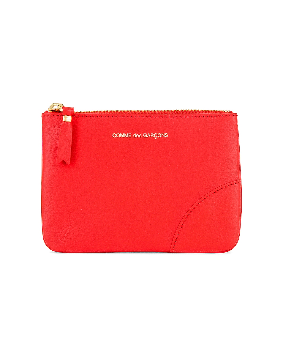 Image 1 of COMME des GARCONS Classic Leather Zip Wallet in Orange
